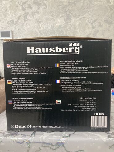 Meyvə və tərəvəz qurudan aparatlar: Meyvə və tərəvəz qurudan aparat 4 bölməli, Yeni -da lalafo.az — 6 Meyvə və tərəvəz qurudan aparatlar: Meyvə və tərəvəz qurudan aparat 4 bölməli, Yeni — 6