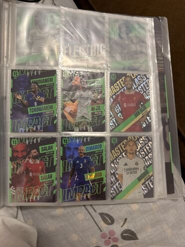 Kolleksiya kartları: Panini Top Class – Pure Football kolleksiya albomu və içində seçmə — 3