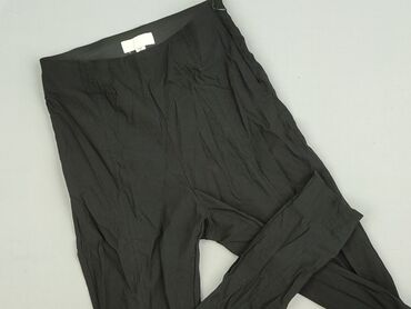 joggery bawełniane damskie: H&M, Spodnie materiałowe damskie, rozmiar M