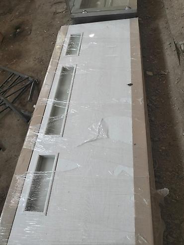 Ağ rəngli MDF/interyer qapı paneli - Material: MDF və ya ağ rəngdə