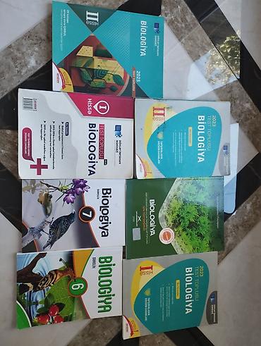 Книги и журналы: Məhsul: Biologiya üzrə dərslik və test topluları dəsti Tərkib: - — 1