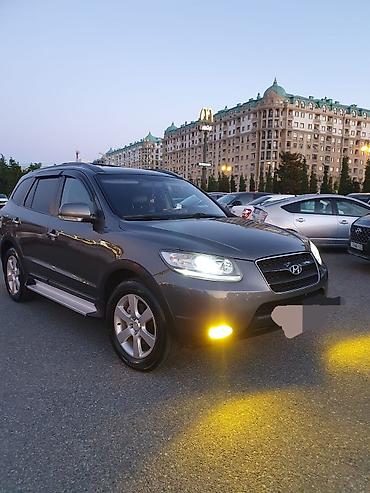 prado 4 mator: Hyundai Santa Fe SUV - Korpus: tünd boz rəng, 5 qapı, dam relsləri — 1