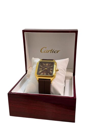 Qol saatları: Yeni, Qol saatı, Cartier, rəng - Qızılı — 17