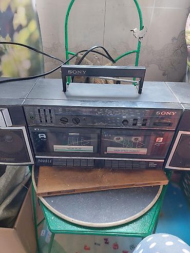 аудио касеты: Sony,двухкассетник — 1