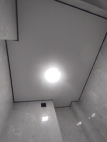 Натяжной потолок: Натяжной потолок Глянцевое Монтаж — 6