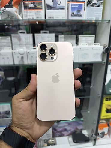 IPhone 16 Pro Max, 256 GB, Qızılı, Face ID