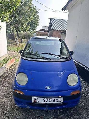мотор морнинг: Daewoo Matiz: 1998 г., 1 л, Механика, Бензин, Хэтчбэк — 5
