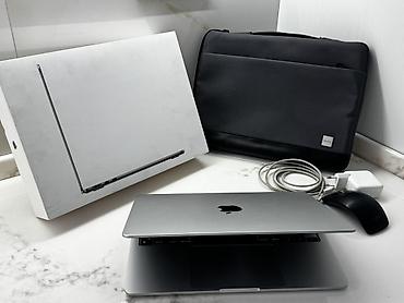 Apple MacBook: Apple MacBook Air M3 Məlumatları şəkildə yükləmişəm. Ekranda qoruyucu — 1