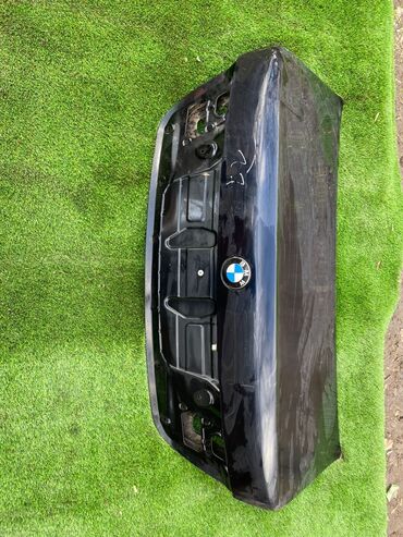 Крылья: Крышка багажника BMW 2011 г., Б/у, цвет - Черный,Оригинал