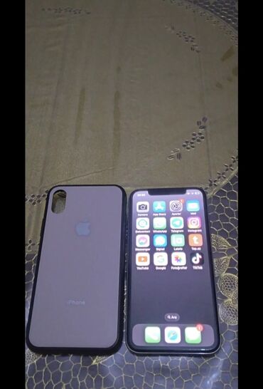 Apple iPhone: IPhone X, 256 GB, Zəmanət, Face ID, Sənədlərlə