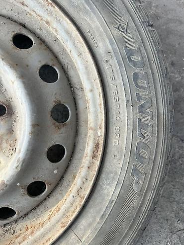 Шины и диски: Запаска с шиной 2 штук шина диск баллон - Диск: штампованный — 8