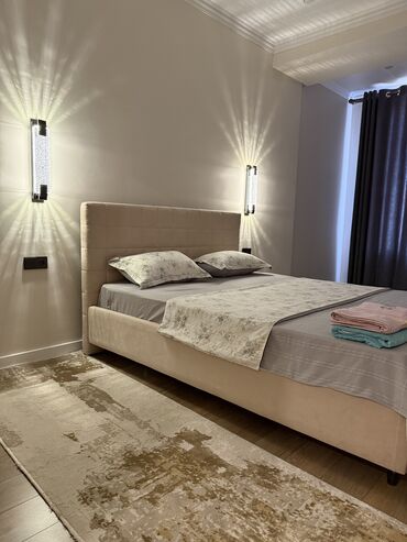 Посуточная аренда квартир: 2 комнаты, Душевая кабина, Постельное белье, Кондиционер — 8