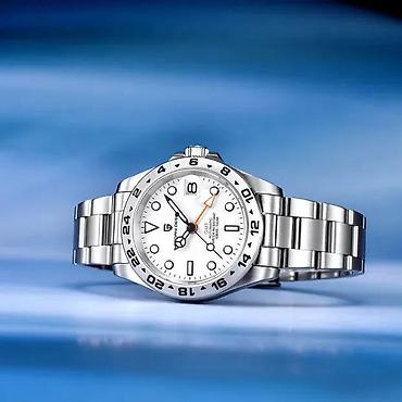 Ručni satovi: PAGANI DESIGN PD-1762 GMT -40mm -Bela- Rolex Explorer II Hom — 7