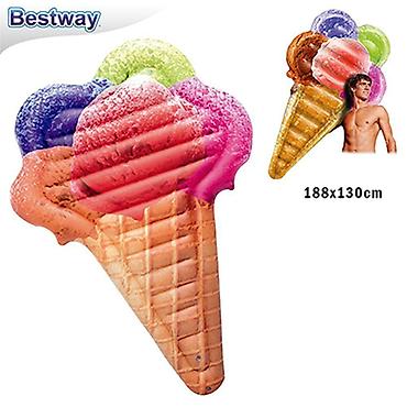 palete 7: Dušek za vodu Bestway Ice Cream 188x130 cm (šifra proizvoda: 4) - — 1