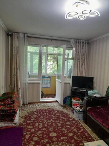 молодая гвардия боконбаева квартира: 2 комнаты, 43 м², 104 серия, 4 этаж, Косметический ремонт
