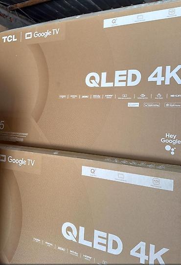 qled: Yeni Televizor TCL QLED 65" 4K (3840x2160), Pulsuz çatdırılma, Rayonlara çatdırılma — 1