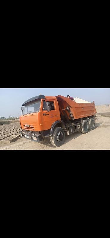 Аренда транспорта: Самосвал КАМАЗ (оранжевый), 6x4 - Кузов с гидроподъёмом — 2