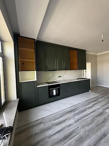 silver kitchen: Комплект офисной мебели, Новый, Шкаф, В рассрочку, МДФ, цвет - Зеленый — 3