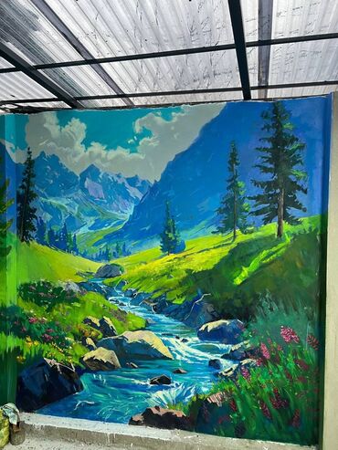 бу мебель в бишкеке: 🎨 Настенная роспись на заказ Украшу ваш дом, офис, кафе или студию