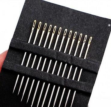 Igle za šivaće mašine: Samonitkujuće igle “One Second Needles” – set - Inovativna ušica sa — 14