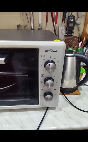 Duxovkalar: Duxovka Eurolux, Elektrik, rəng - Boz, Ayrıca dayanan — 12