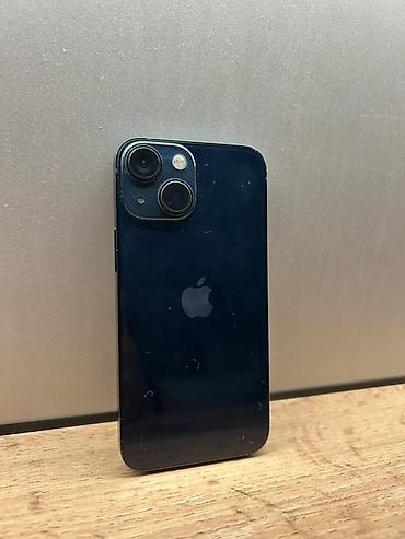IPhone 13 mini, Б/у, 256 ГБ, Midnight, Чехол, 74 %