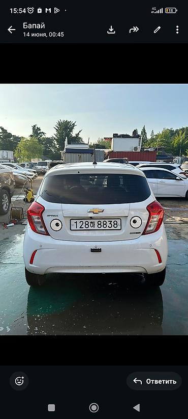 электро машине: Chevrolet Spark: 2020 г., 0.1 л, Автомат, Бензин — 4
