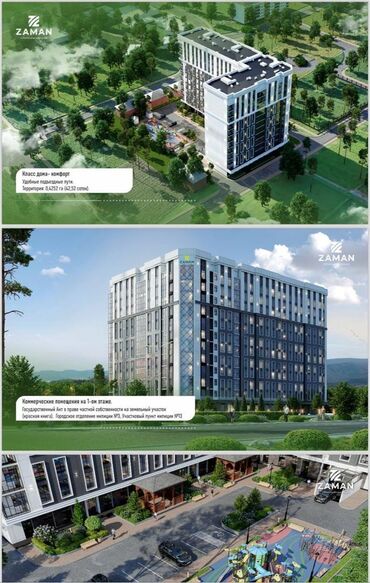 Продажа квартир: 2 комнаты, 71 м², Элитка, 12 этаж, ПСО (под самоотделку)