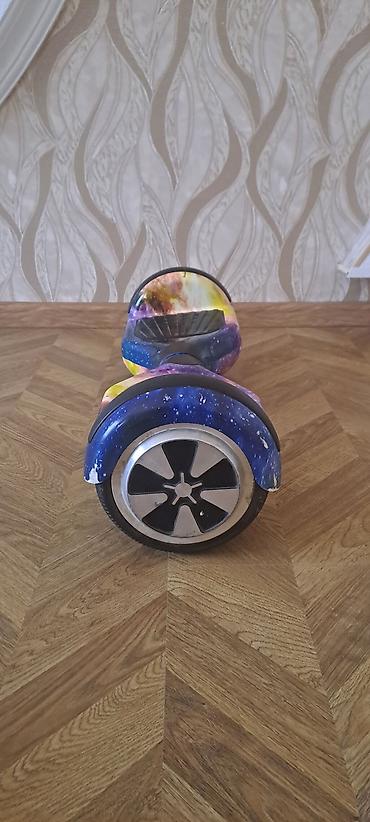 Электротранспорт: Elektrik hoverboard (gyroskuter) – kosmos dizaynlı korpus və LED — 2