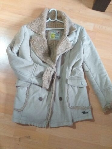ženske zimske jakne h m: M (EU 38), Sa postavom, bоја - Bež
