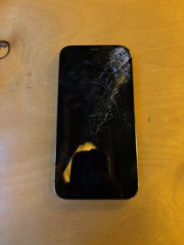 iphone x gold: IPhone 12 Pro, Gümüşü, Qırıq