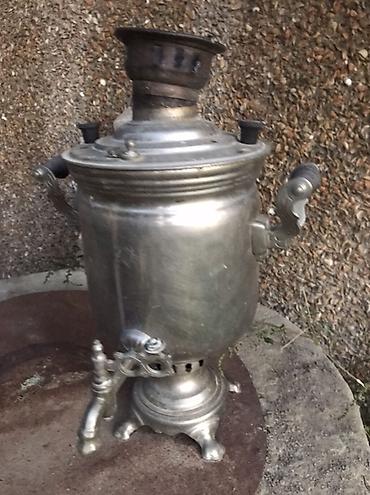 Klassik metal samovar - Material: tam metal gövdə, dekorativ döymə