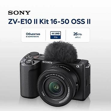 Sony ZV-E10 II Kit 16-50 OSS II — беззеркальная камера для влогинга и