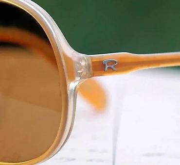 Naočare: Vntge Rodenstock Lady Line 3038 Braun Ovalne sunčane naočare. Vintage — 2