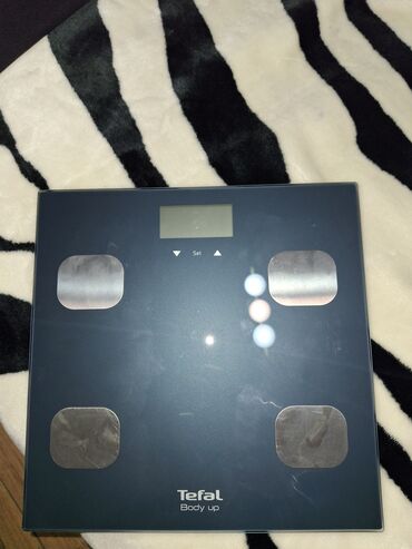 Выпрямители и утюжки: Tefal Body Up elektron bədən tərkibi tərəzisi - Şüşə səthli, zərif