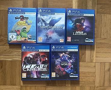 PS4 (Sony Playstation 4): Kolekcija originalnih igara za PlayStation 4 i PlayStation 5 (kutije — 14