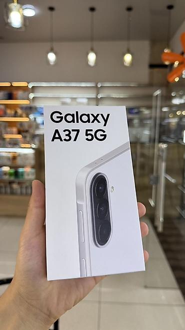 Samsung Galaxy A37, Новый, 256 ГБ, цвет - Черный, В рассрочку, 2 SIM