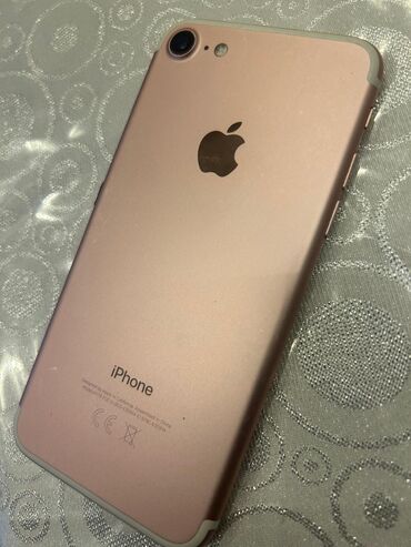 Apple iPhone: IPhone 7, Rose Gold, Barmaq izi