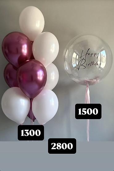 Шары: Воздушные шарики и готовые букеты - Набор «Перламутр и конфетти» — 7 — 17