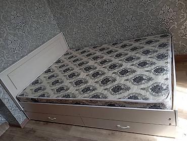 Кровать б/у — 6 000 сом Продаём двуспальную кровать в хорошем