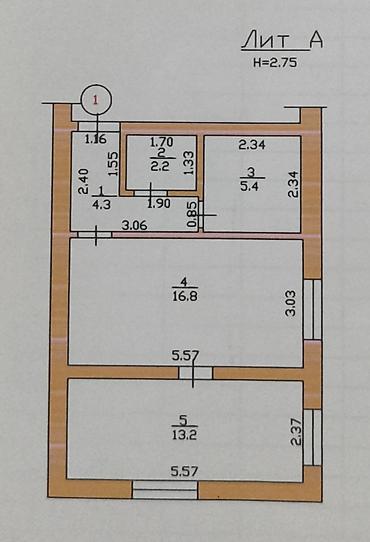 Продажа квартир: 2 комнаты, 42 м², Хрущевка, 1 этаж, Косметический ремонт — 7