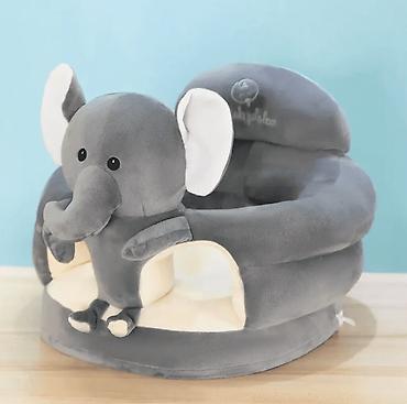 gnezdo igraonica: Foteljica za bebe BABY ELEPHANT GREY A5-130 Opis: - Mekana bebi — 1