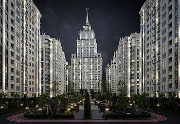жк москва city: 4 комнаты, 164 м², 11 этаж, ПСО (под самоотделку) — 6