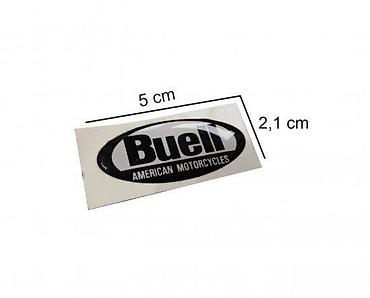 motorcycle: BUELL - stiker - 788 📌 Opis: Samolepljivi stikeri izradjeni od — 1
