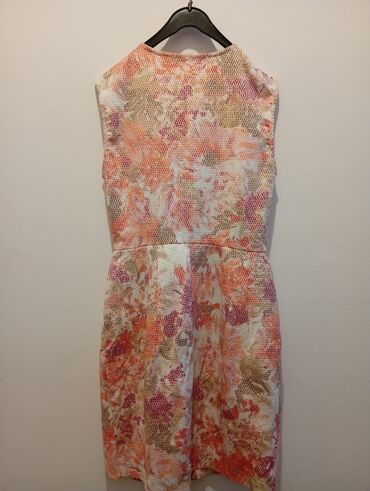 Haljine: Ženska haljina za izlazak SM vel 1) Haljina bez rukava sa cvetnim — 4