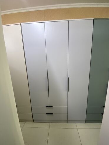 раскладной шкаф с тканевым покрытием: Кийим салуучу шкаф, Түз