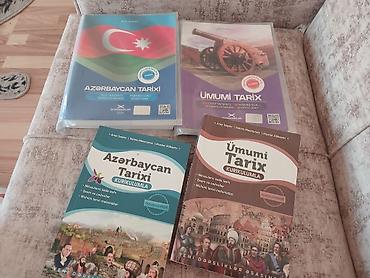 Testlər: Məhsul: Tarix üzrə hazırlıq kitabları və test toplusu dəsti 35m — 2