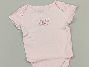 różowe body niemowlęce: Body, Primark, 9-12 m, 
stan - Zadowalający