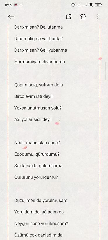krant sekilleri: Sifarişlə hər mövzuda original şeirlər yazılır. Adlara şeir yazılır — 1