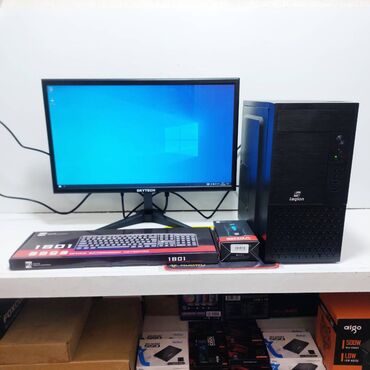 Masaüstü kompüterlər və iş stansiyaları: Oyun üçün Kompüter "Legion Core i5 4570 GTX1050 2GB 256GB NVME” ⭐Tək — 4